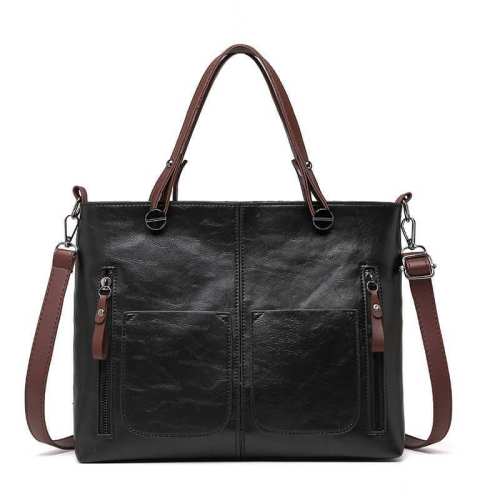 Ladies vintage leather shoulder bag
