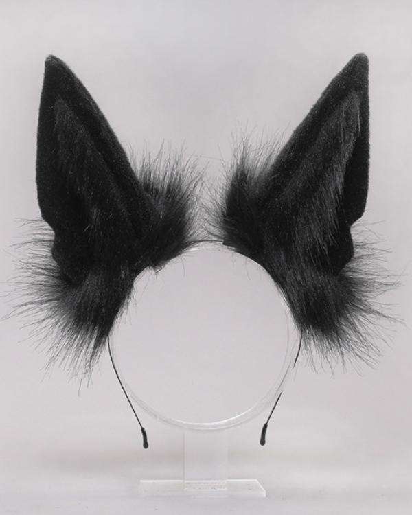 Anubis Jackal Ears Tail Headband Cosplay Suit