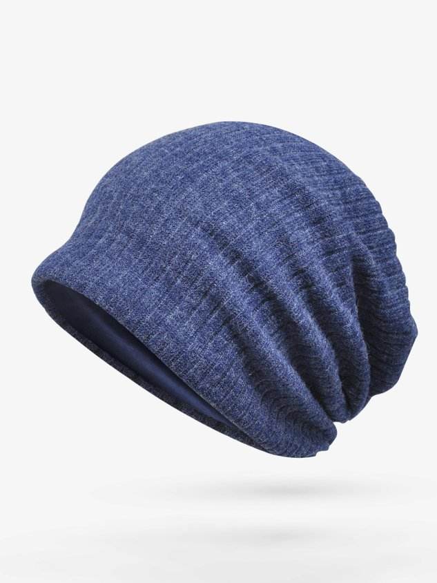Simple Plain Outdoor Warm Hat