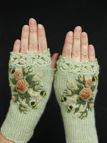 Cotton-Blend Gloves & Mittens
