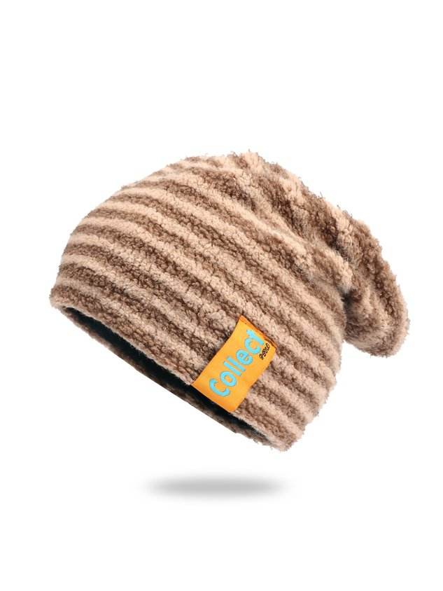 Simple Striped Warm Hat