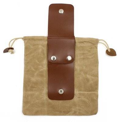 Leather and Canvas Bushcraft Bag