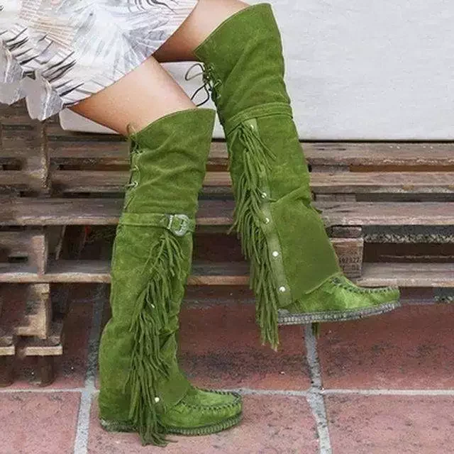 🎄50%OFF Christmas Sale🎄Wedge Moccasin Boots