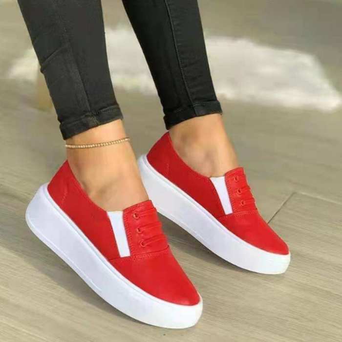 Women's Casual Daily Canvas Slip On Loafers