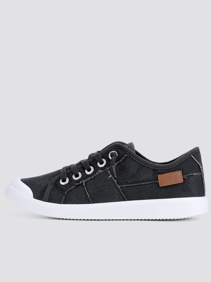 Women's Fixed Lace-Up Sneakers