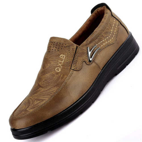 Upscale Men Shoes Fashion Leather Shoes Spring Autumn