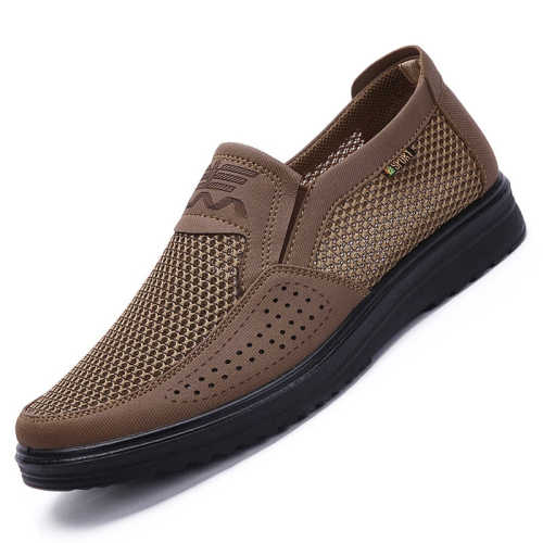 Fashion 2021 New Men Sneakers Large Sizes 38-48 Soft Lightweight Breathable Slip-On Flats Summer Shoes Men Casual Mesh Shoes