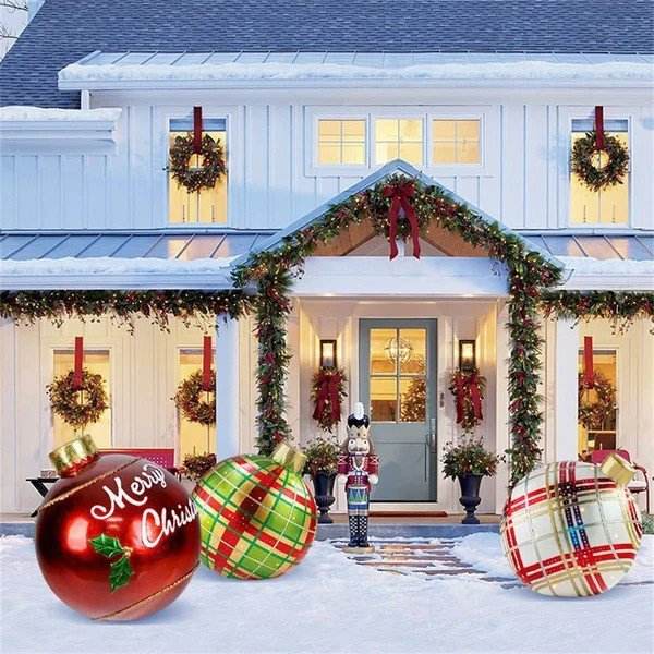 🎄Early Christmas Sale-49% OFFOutdoor Christmas PVC inflatable Decorated Ball