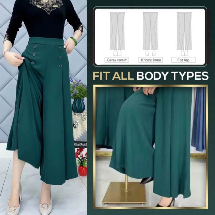 🔥 LAST DAY 50% OFF 🔥 - [ Cool and Slim ] Stylish Pleated Wide-leg Pants