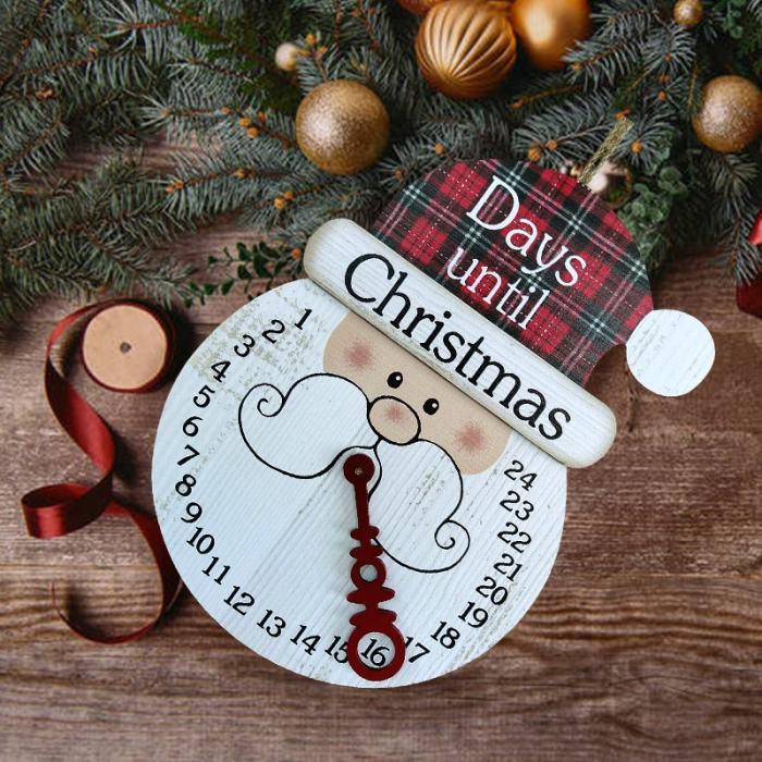 Christmas Santa & Snowman Design Random Calendar