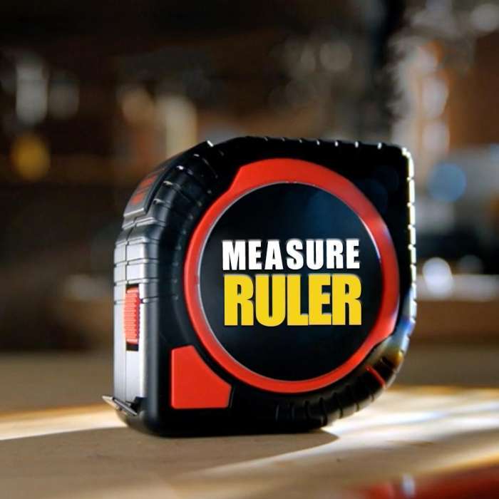 3 in 1 Measure Ruler