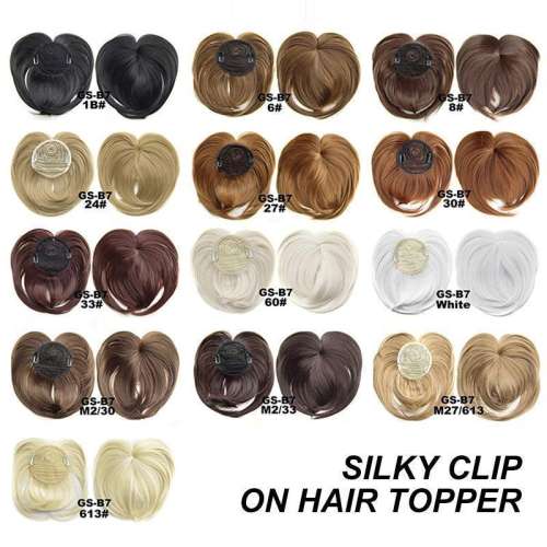 SHORT NATURAL HAIR TOPPERS