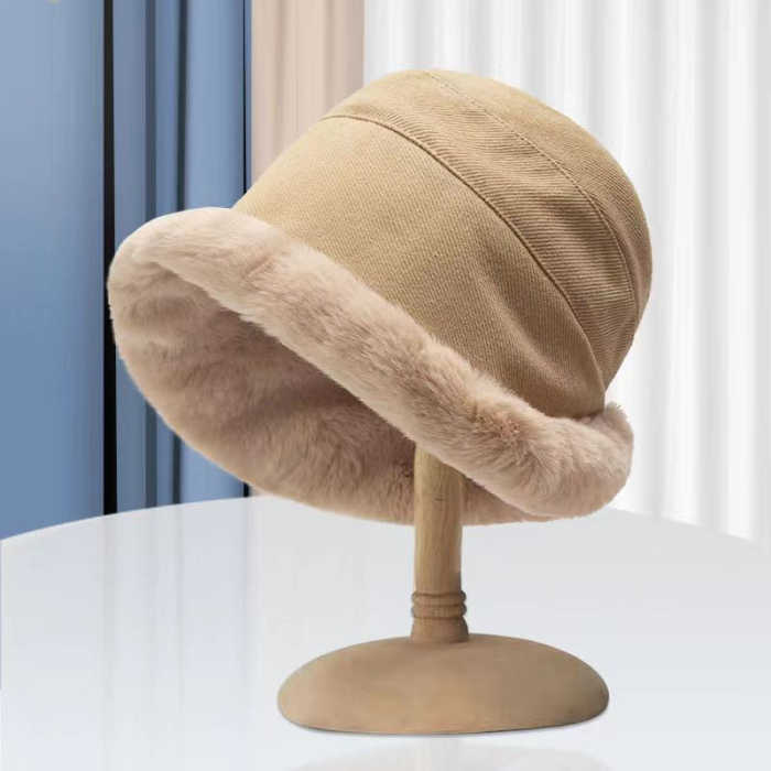 Extraordal Plus Velvet Thickened Fisherman Hat