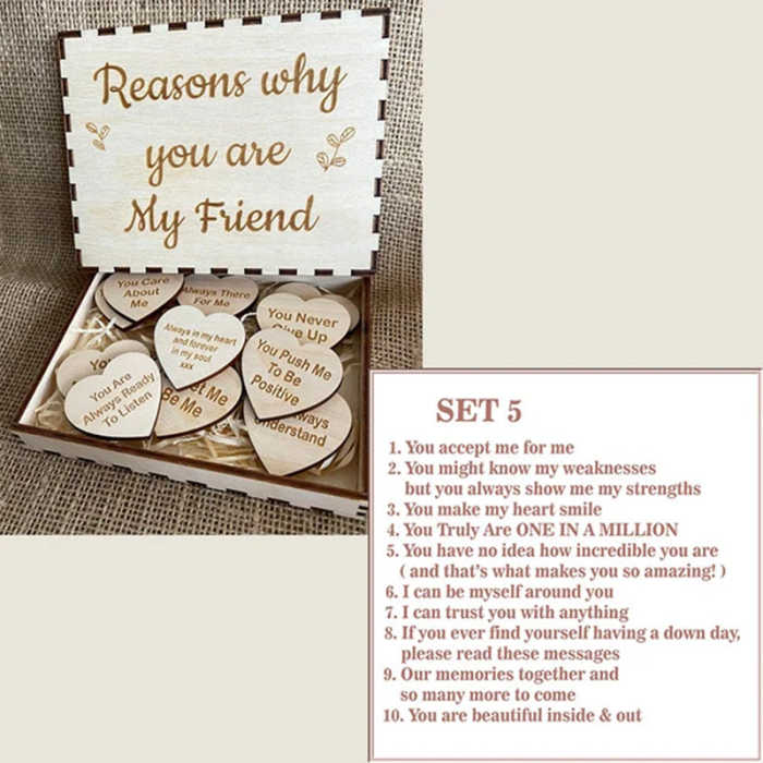  Reasons Why You Are My Friend  Friendship Gift