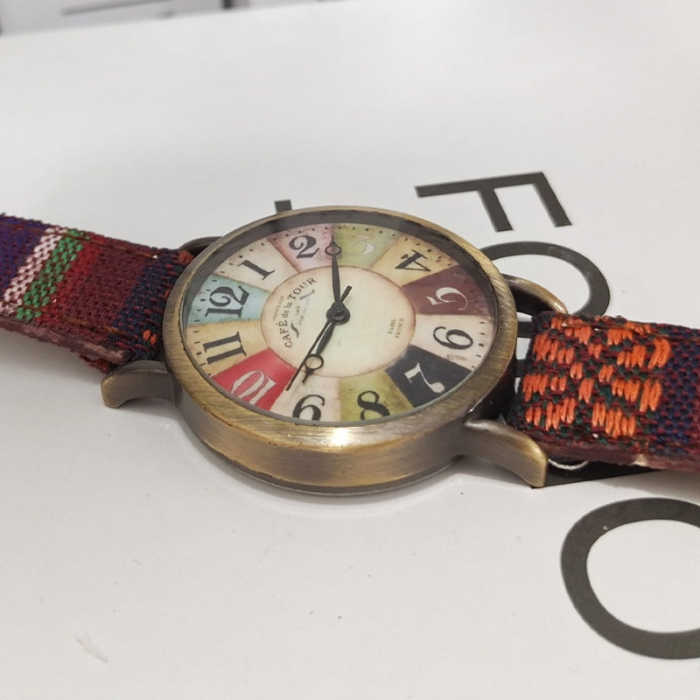 Multicolor Rainbow Wrist Watch