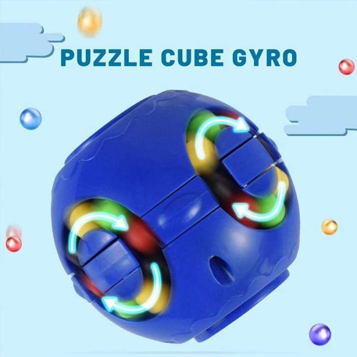 Magic Bean Rotating Cube Toy