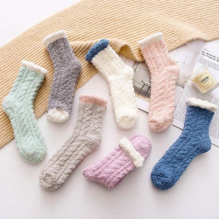 Soft Warm Lamb Wool Socks