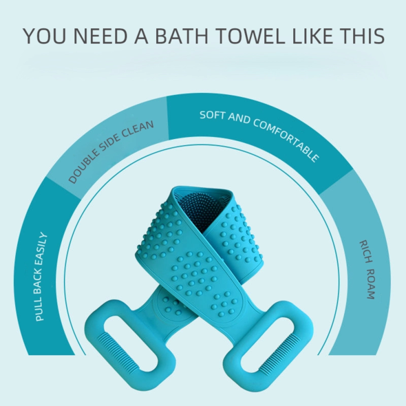 (🎄Christmas Sale🎄- 48% OFF) Silicone Bath Towel