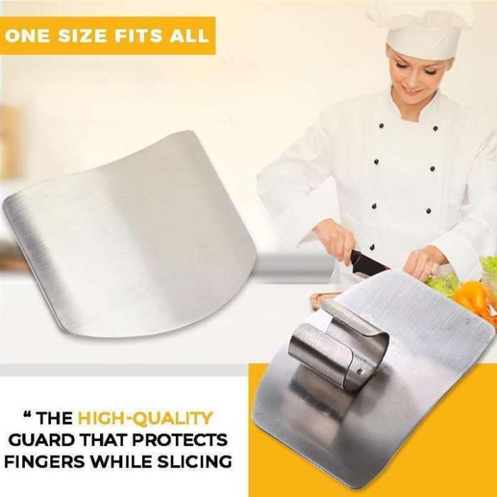 Christmas Hot Sale 48% OFF - Stainless Steel Finger Guard - BUY 5 GET 3 FREE NOW