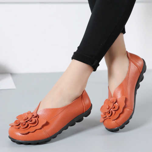 Owlkay Flower Comfort Flats Shoe