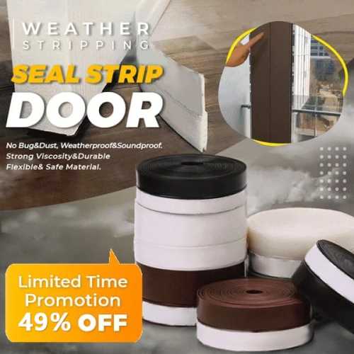 (🎅EARLY CHRISTMAS SALE-49% OFF) Weather Stripping Door Seal Strip (5M/16.4FT)