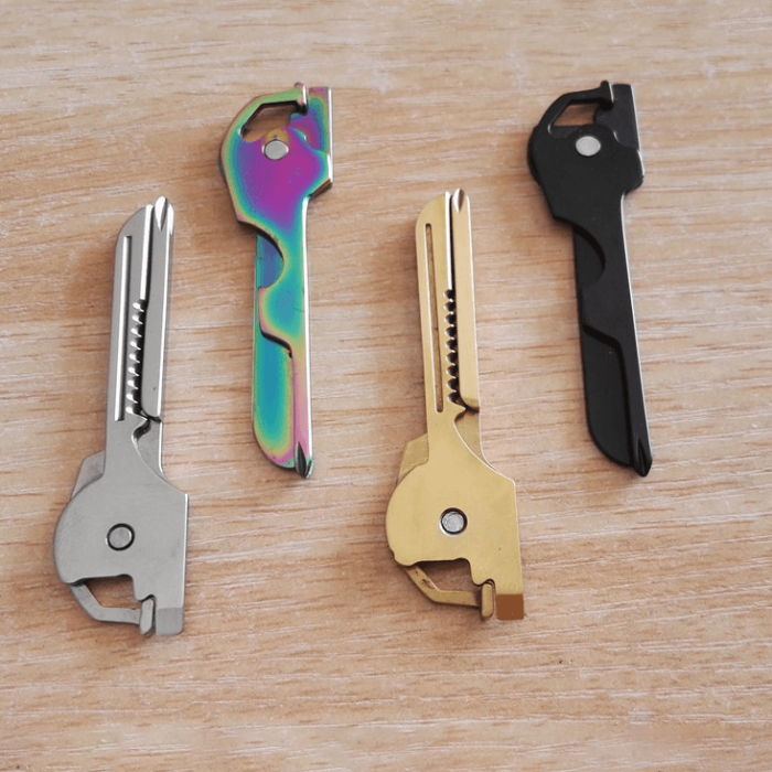 (🌲Early Christmas Sale- SAVE 48% OFF)6-in-1 Multi-Functional Keychain Multi-tool--buy 3 get 3 free