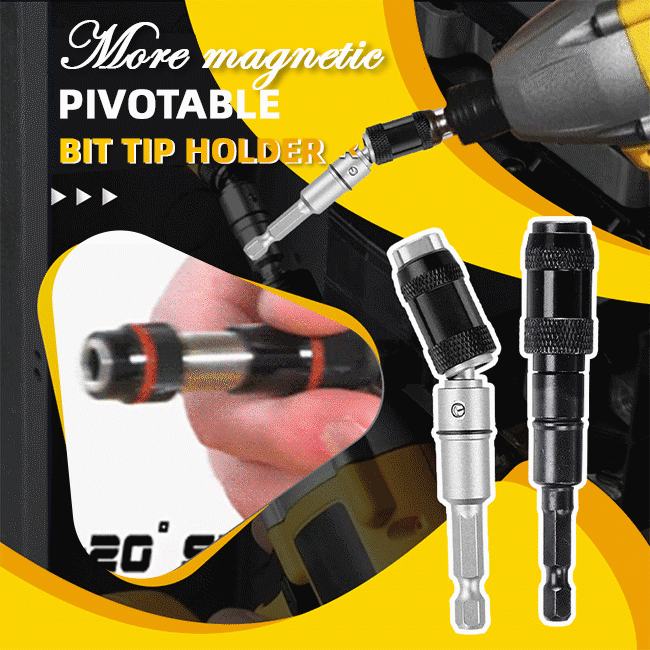LAST DAY 70% OFF⚡Magnetic swiveling bit tip holder[Buy 3 Get 3 Free]