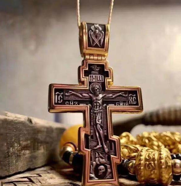 Handmade 925 Sterling Silver Jesus Crucifix Pendant