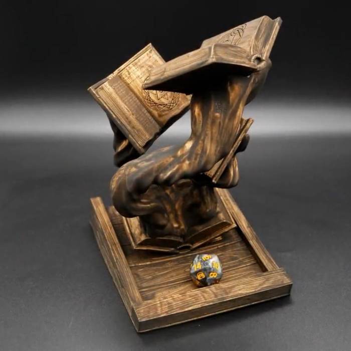 Tomes of Magic Dice Tower - 🎁RPG & DnD Player Gift