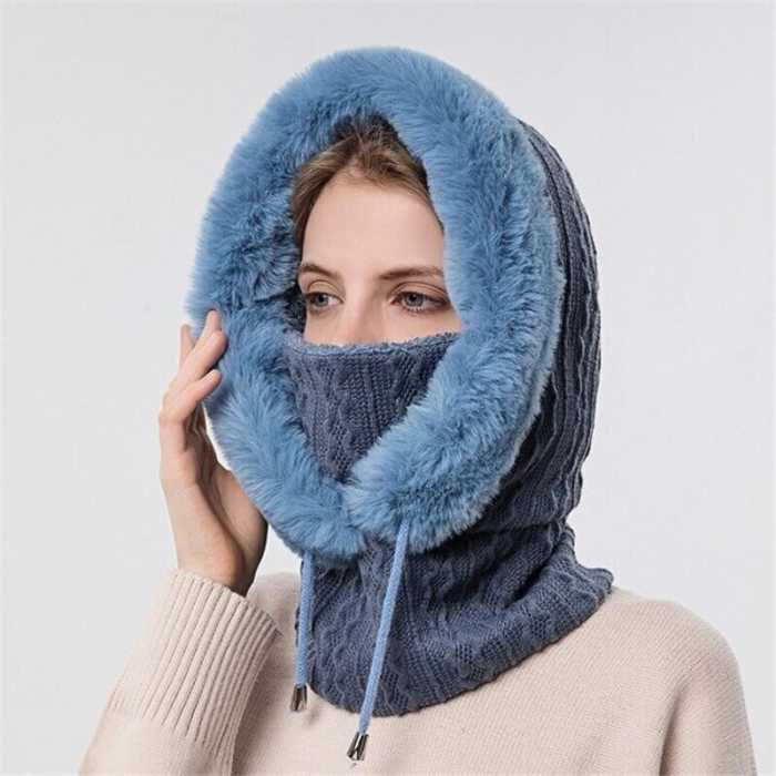 ⛄WINTER SALE - 49% OFF❄️Warm knitted windbreaker hat