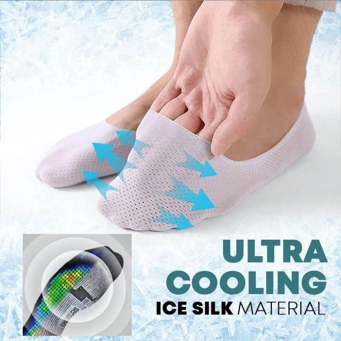 🔥Summer Hot Sale🔥Breathable Ice Silk Socks