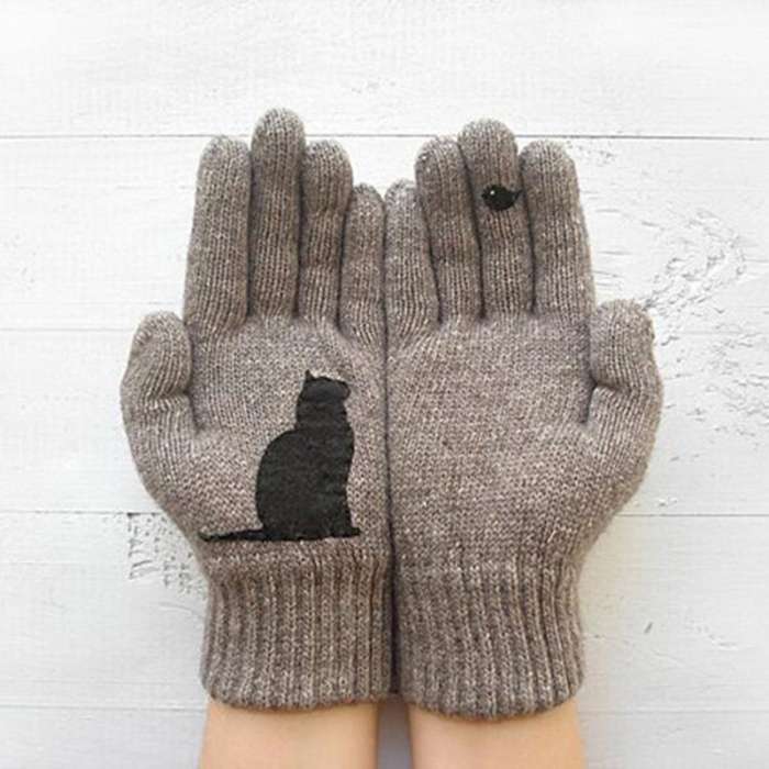 🔥Last Day 49% Off🔥Cat Fan Cotton Gloves-Buy More Save More
