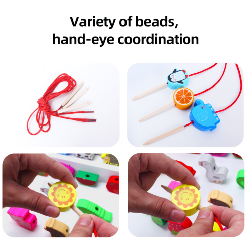 Educational Lacing Beads Set