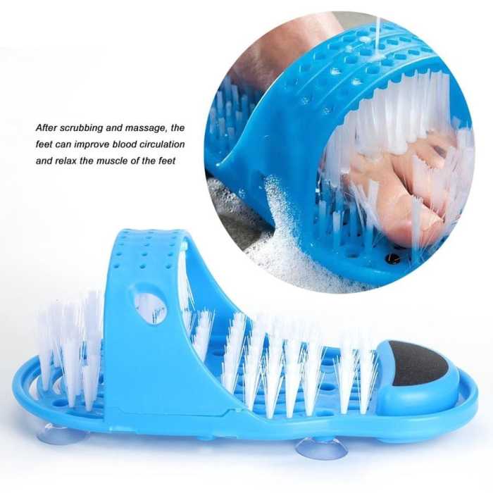 (🎅HOT SALE NOW-49% OFF)Shower Foot Scrubbing Massage Slippers