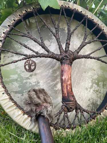 🔥Today Sale End Soon🔥Shaman Drums 'Tree of life' Spirit Music