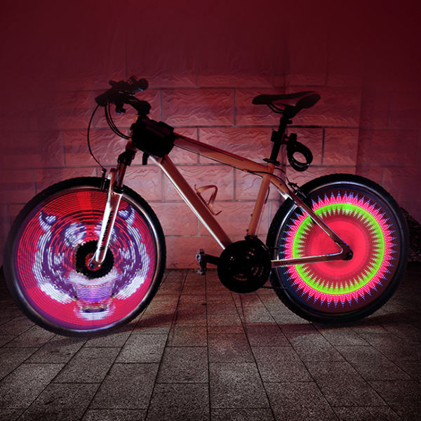 3D BICYCLE SPOKE LED LIGHTS(30 Different Patterns Change + DIY Patterns)