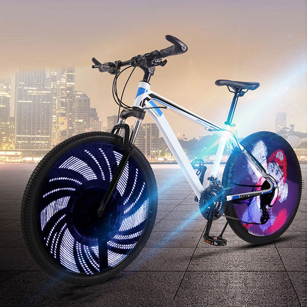 3D BICYCLE SPOKE LED LIGHTS(30 Different Patterns Change + DIY Patterns)