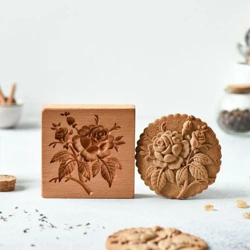 🎊Pre-Easter Sales 40% OFF - Cookie cutter Cookie wooden mold🐇