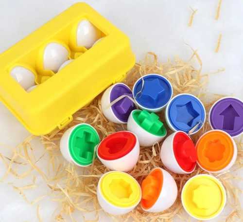 Easter pre-sale🐰MTSR Education-Color & Shapes Matching Egg Toy