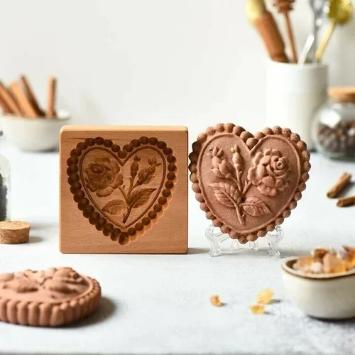 🎊Pre-Easter Sales 40% OFF - Cookie cutter Cookie wooden mold🐇