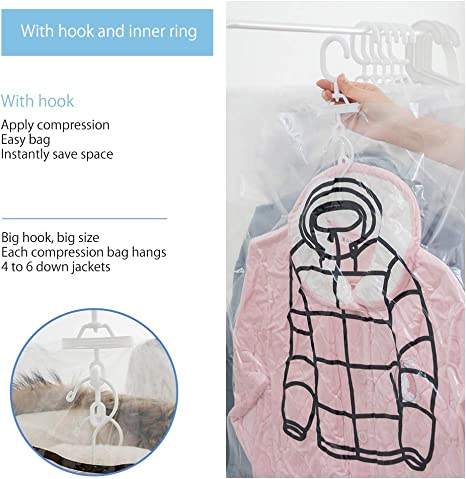 🔥 Last Day 40% OFF - Hanging Vacuum Storage Bags 🔥 Buy 6 Get Extra 20% OFF & Free Shipping