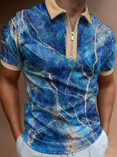 Men's Art Patterns Polo Shirt