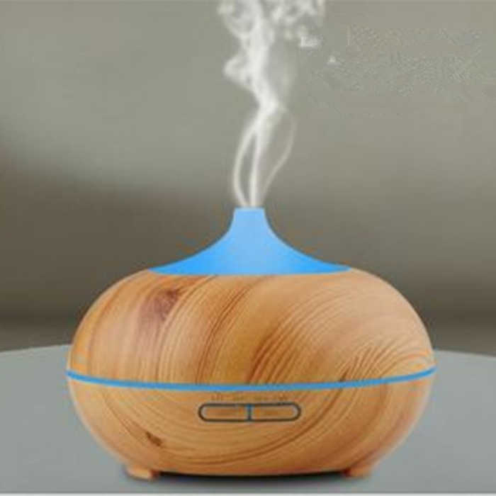300ML Wood Grain Essential Oil Aroma Diffuser