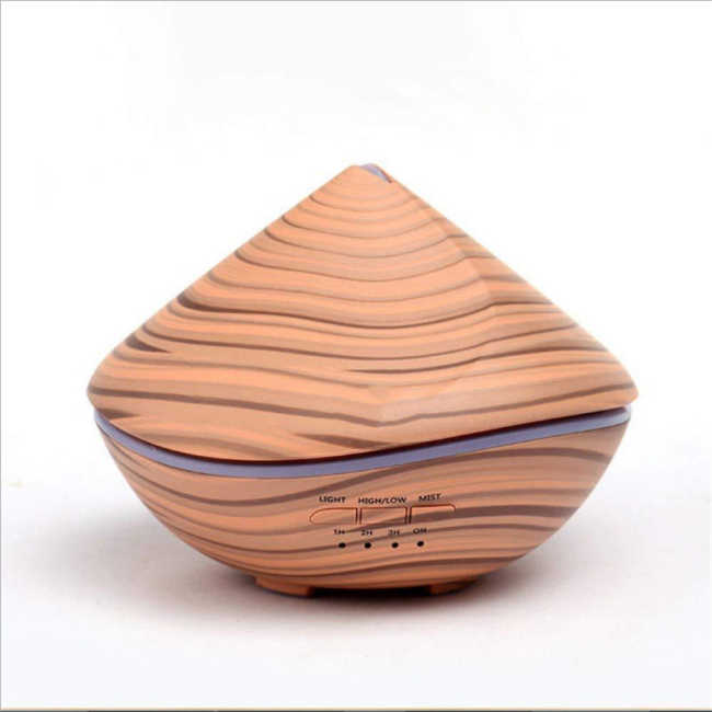 Wood Grain Aromatherapy Quiet Air Humidifier
