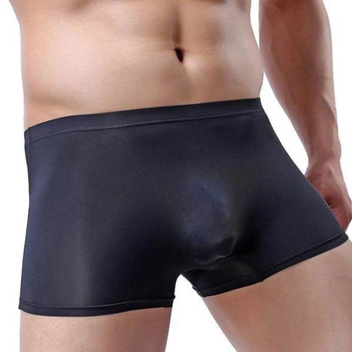 Male ice silk breathable underpants