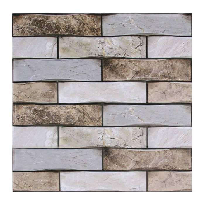 🎉2023 New Year Sale - 30% Off - 10Pcs 3D Peel and Stick Wall Tiles(12x12 inches)