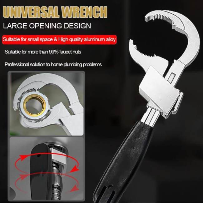 🔥Hot Sale   🔥Universal Adjustable Double-ended Wrench