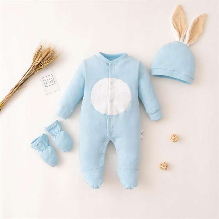 Personalized Bunny Outfit For Baby - 🐰Embroidery Name
