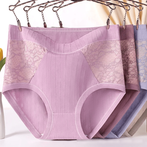 🔥Last day buy 5 get 5 free🔥Large Size High Waist Cotton Antibacterial Underwear