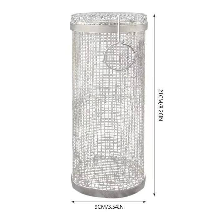 BBQ outdoor grill net / Barbecue stainless steel wire mesh cylinder